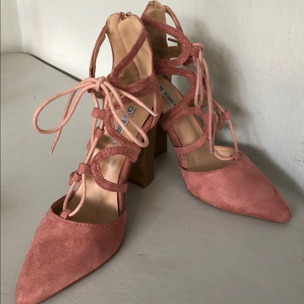 Cape Robbin Suede Heels